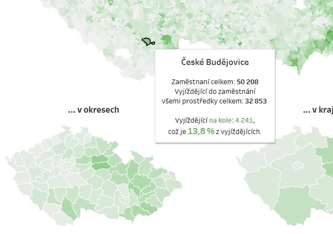 Jak se ve Velešíně dopravujeme do práce? – obrázek 2